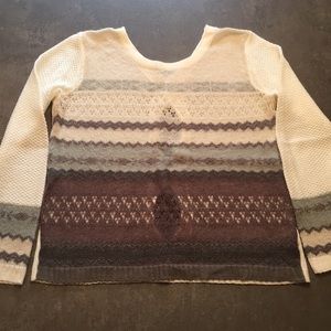 Hinge Sweater with Cutouts